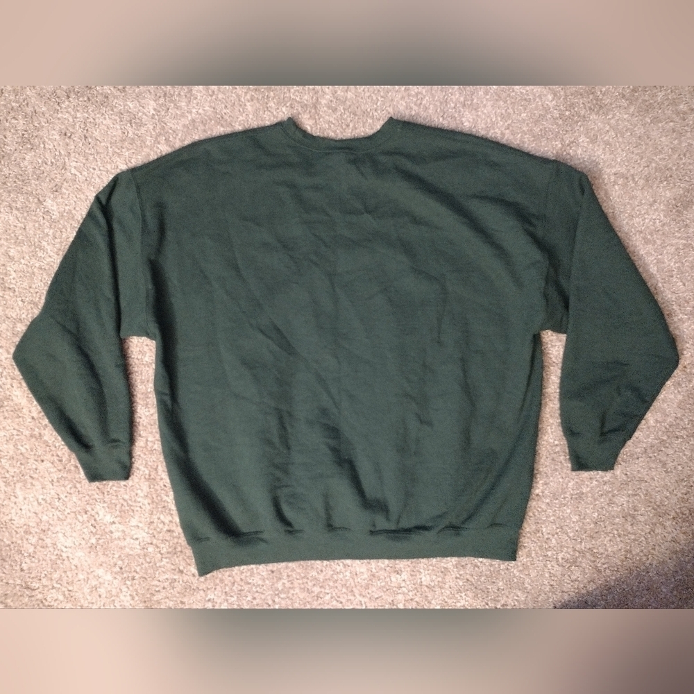 Gildan Green Bay Packers Green Crewneck Sweater 3XL - Picture 3 of 9